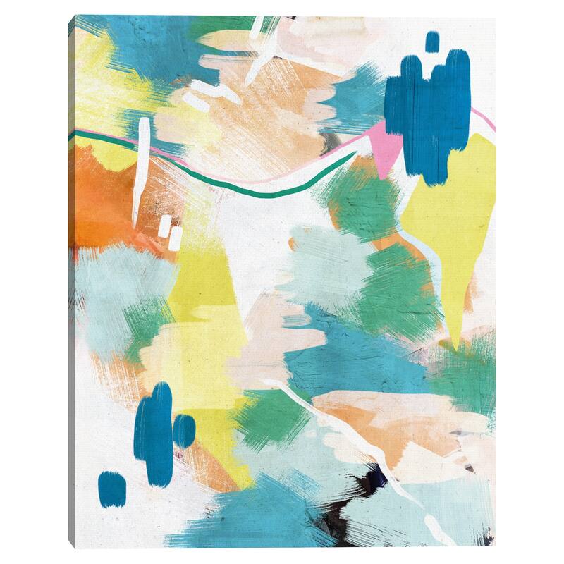 Summer Crayons I by Belle Maison Canvas Art Print
