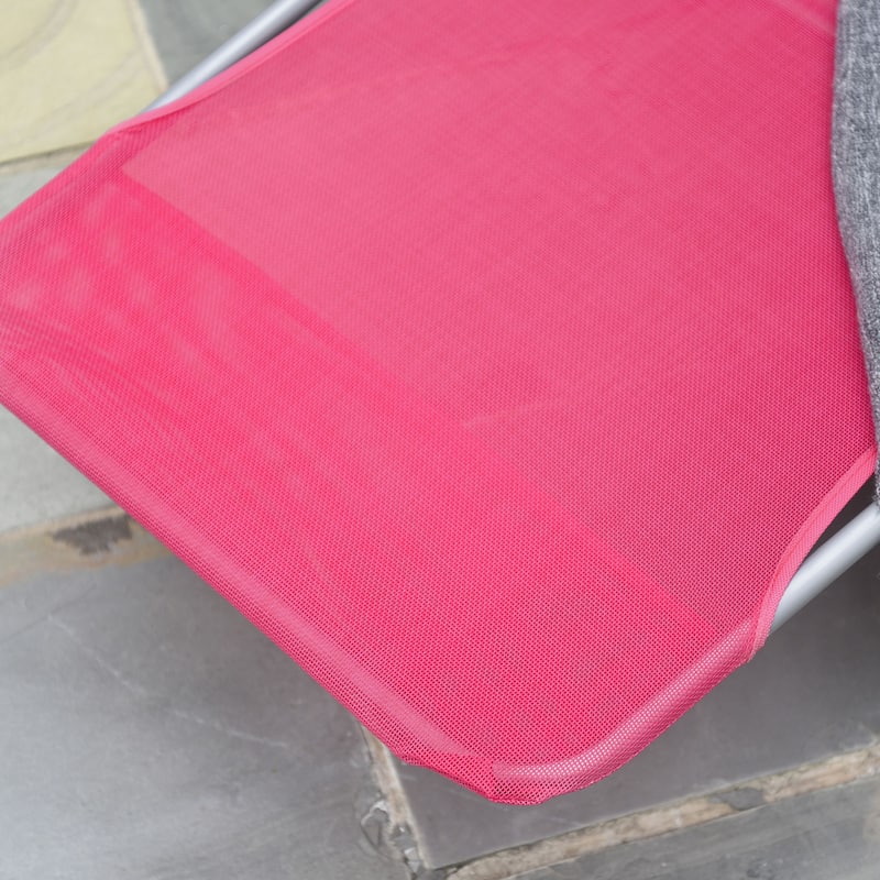 Outsunny Portable Sun Folding Chaise Lounge Chair