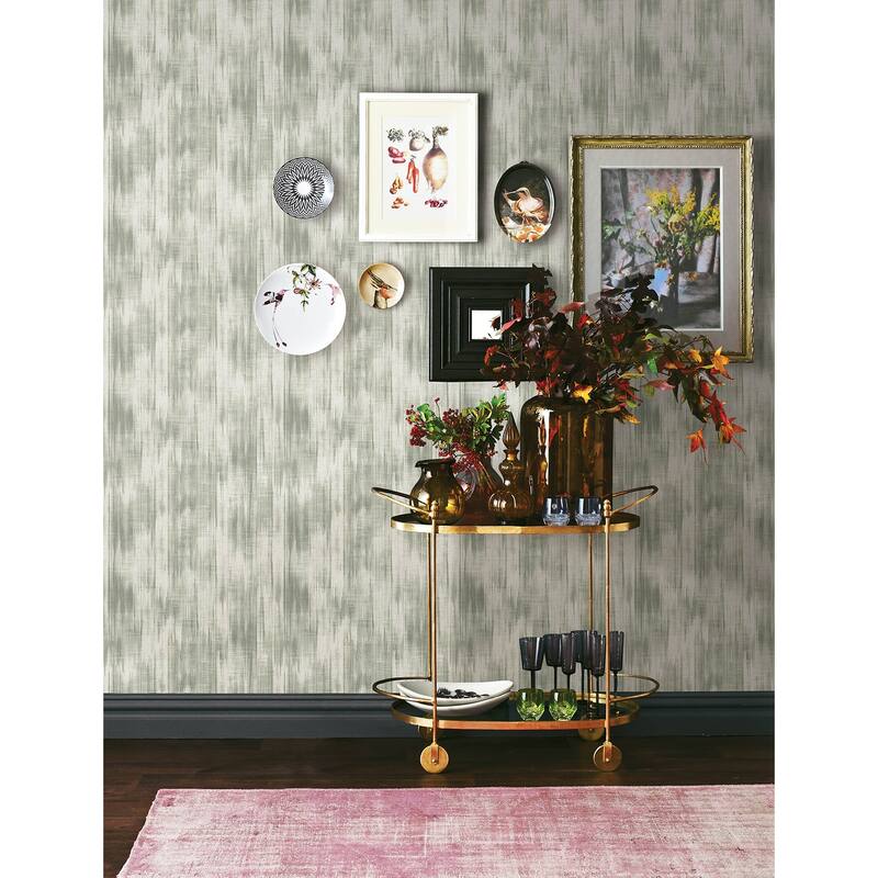 A-Street Prints Marvel Green Ripple Wallpaper