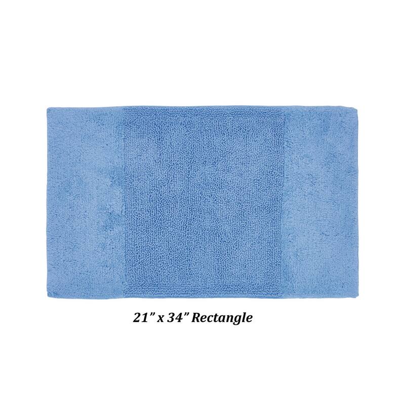 Better Trends Bath Rug 100% Cotton Water Absorbent Tufted Bathroom Rugs for Shower, Sink Mats Machine Wash Granada Collection