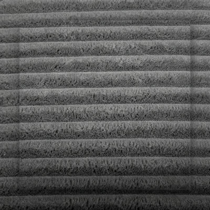 Corduroy L-Shaped Modular Sofa, Luxury Foam-Filled Floor Couch