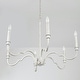 preview thumbnail 4 of 4, Demi 6-light Winter White Chandelier