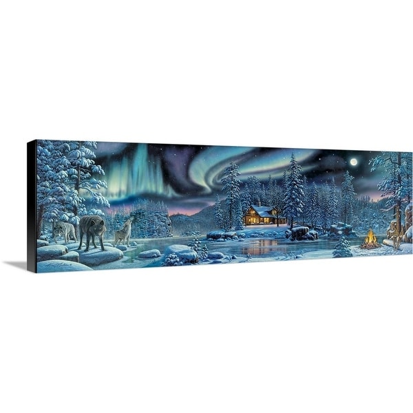 "Rivers of Light Trilogy" Canvas Wall Art