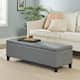 Lucinda Faux Leather Storage Bench by Christopher Knight Home - 51.25" L x 17.50" W x 16.25" H