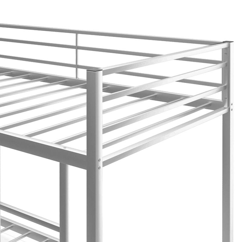 Metal Bunk Bed with Ladder