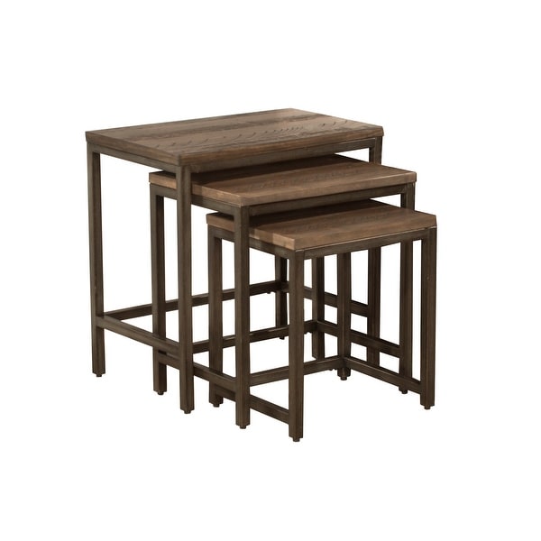 wood and metal nesting tables wood and metal nesting tables