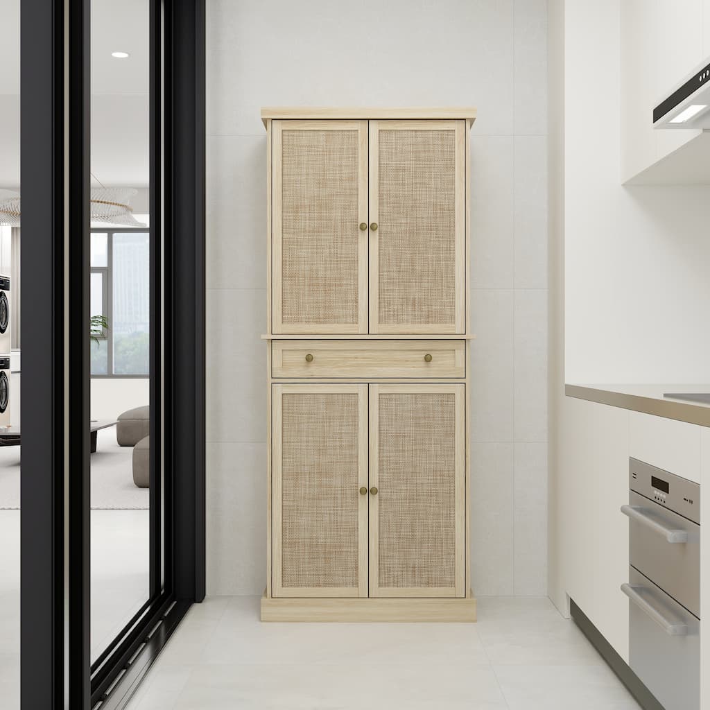 4 Door Cabinet with 1 Drawer