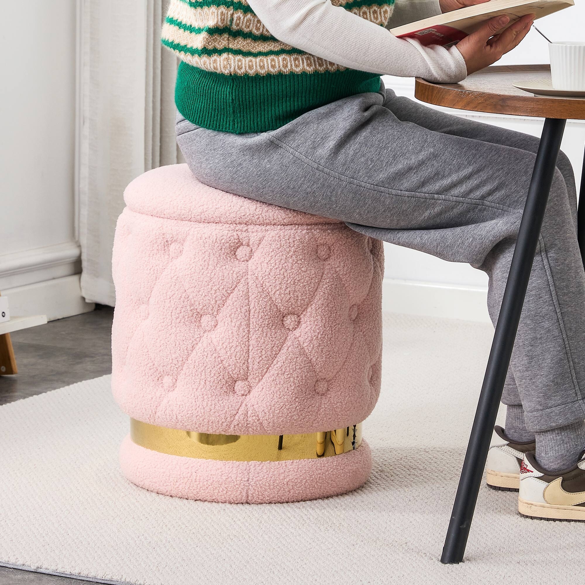 Velvet makeup stool outlet