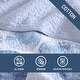 preview thumbnail 7 of 9, Tommy Bahama Ocean Isle Print With Textured Reverse Cotton Quilt (Blue, 3 Piece Set)