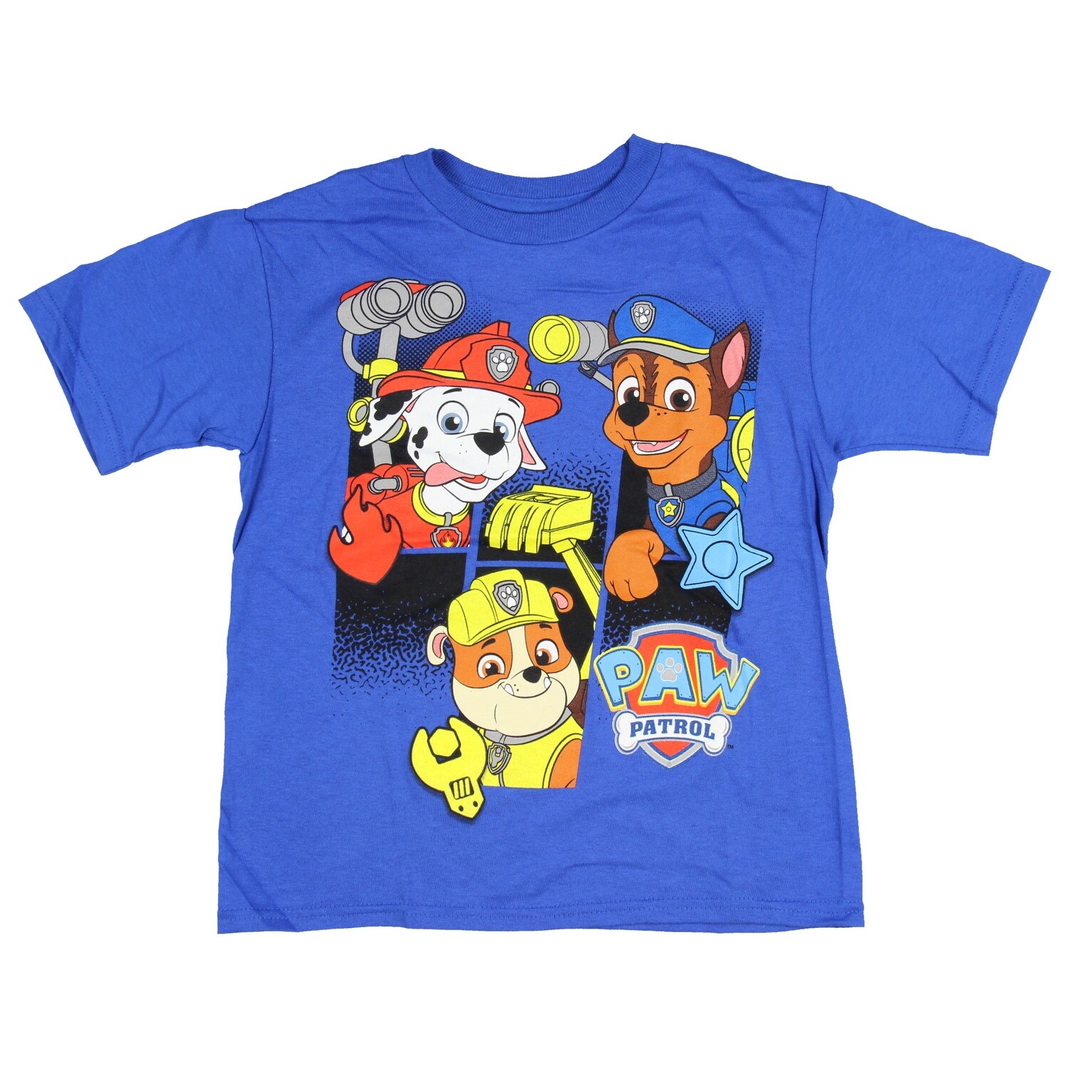 Shop Paw Patrol T Shirt Boy S Is Marshall Chase Rubble Cartoon Tv