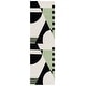 preview thumbnail 70 of 72, SAFAVIEH Handmade Rodeo Drive Sofoula Mid-Century Modern Abstract Wool Rug 2'3" x 8' Runner - Black/Green - Runner