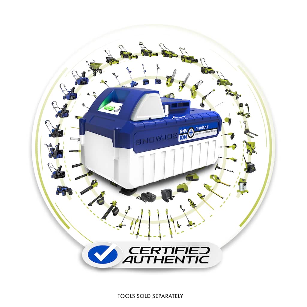 24V 4.0Ah Battery Replaces iBAT24 - Blue - 3 inch