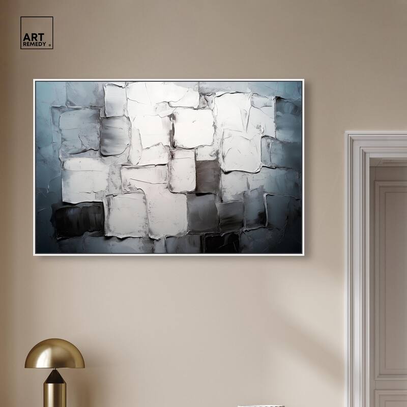 Urban Grid Canvas by Art Remedy