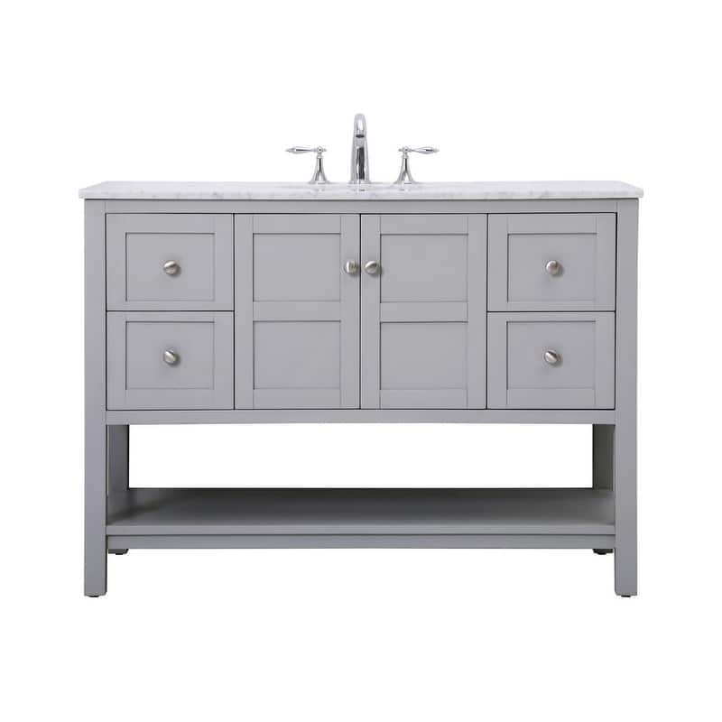 Maddox 48-inch Single Bathroom Vanity Set - 48"L x 21.5"D x 35"H