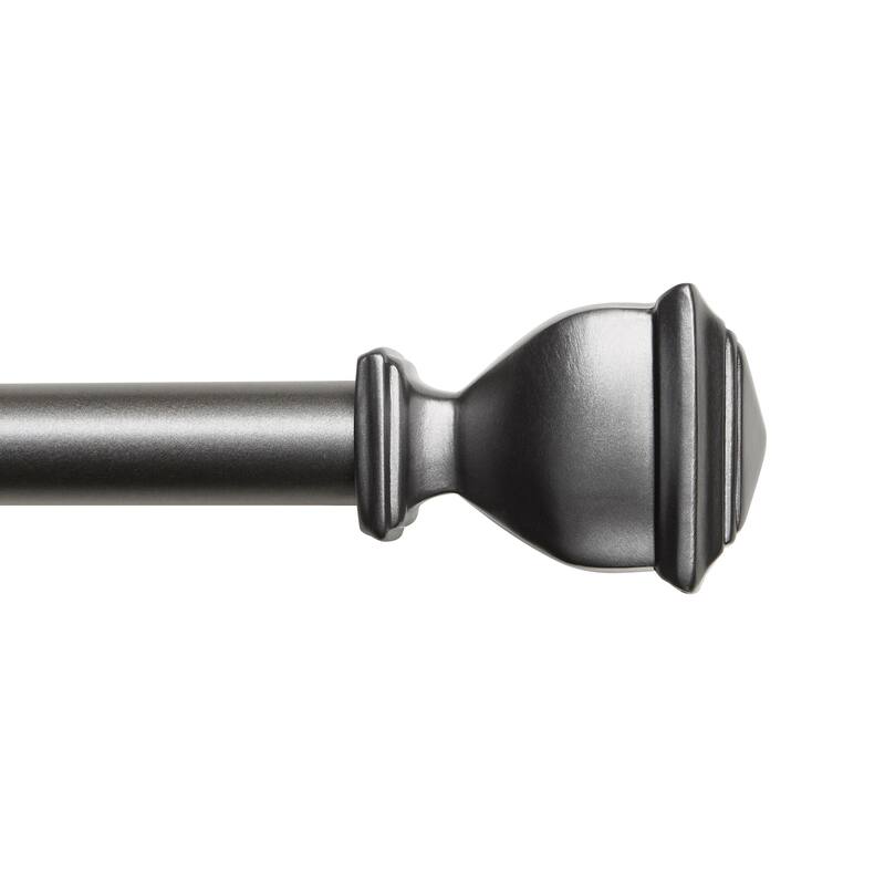 EXCLUSIVE HOME Napoleon 1" Curtain Rod and Finial Set