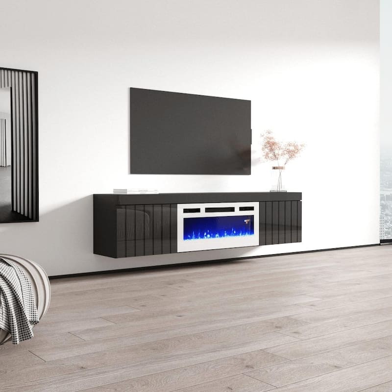 Knoxville WH-EF Electric Fireplace 71" TV Stand