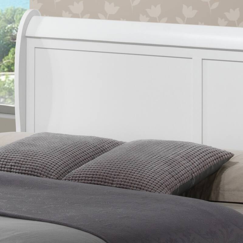 Full Size Traditional Platform Bed with Durable Particle Board Construction and Easy Assembly