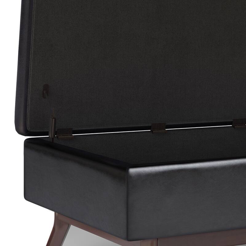 Wyndenhall Ethan Mid-century Modern Rectangular Table Ottoman
