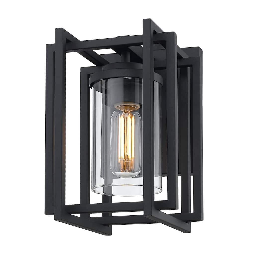 Golden Lighting Tribeca 11" Tall Outdoor Wall Sconce