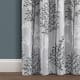 Lush Decor Linear Tree Insulated Blackout Window Curtain Panel Pair