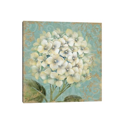 iCanvas "Hydrangea Square I" by Wild Apple Portfolio Canvas Print