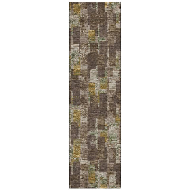 Machine Washable Indoor/ Outdoor Casual Carson Chantille Rug