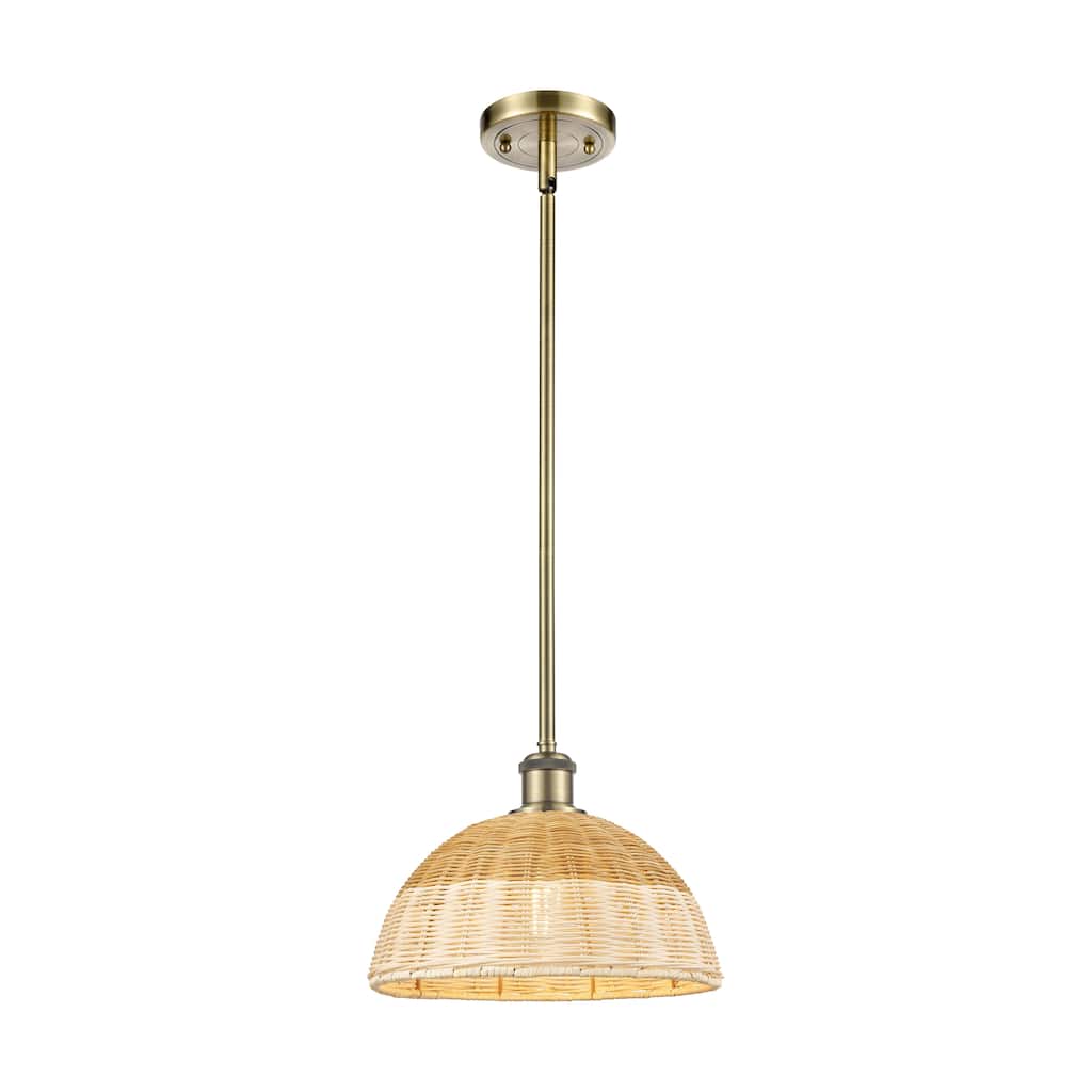 Innovations Lighting Endless Possibilities Ballston - Bristol Natural II - 1 Light 12" Stem Hung Mini Pendant