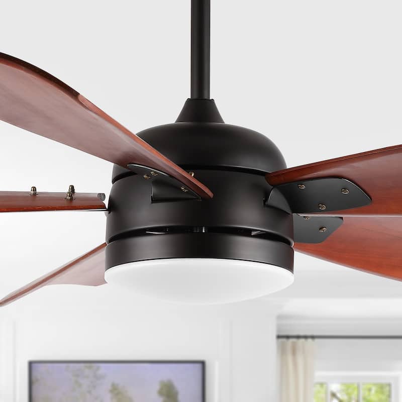 SAFAVIEH Lighting Durden Led Light 57" Ceiling Fan