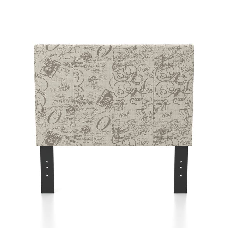 Harman Modern Upholstered Adjustable Conversion Headboard by Porch & Den
