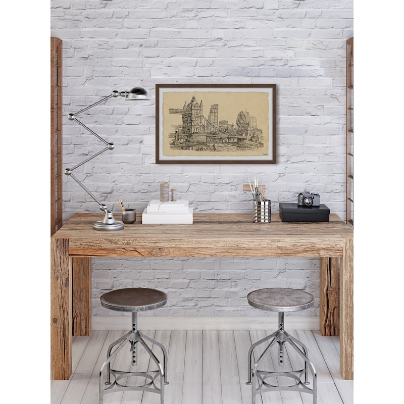 London Cityscape Framed Print