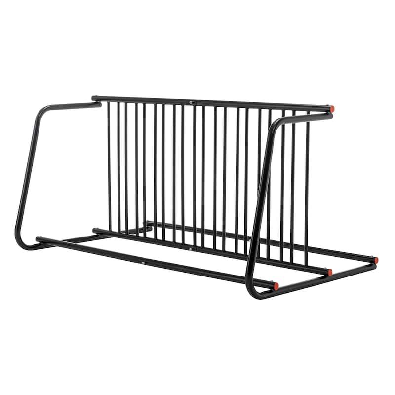 GDFStudio - Rylan Bike Rack Modern Metal Double-Sided Freestanding Floor Storage - N/A