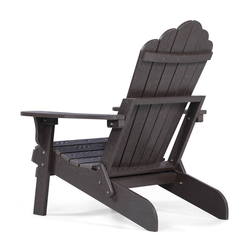 Haven Poly Resin Plastic Folding Adirondack Chair (Set of 2)