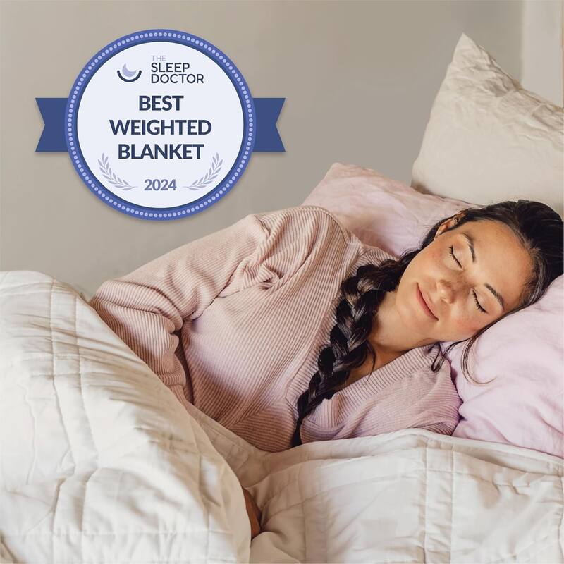 Cool Cotton Weighted Blanket - 20lbs Full/Queen