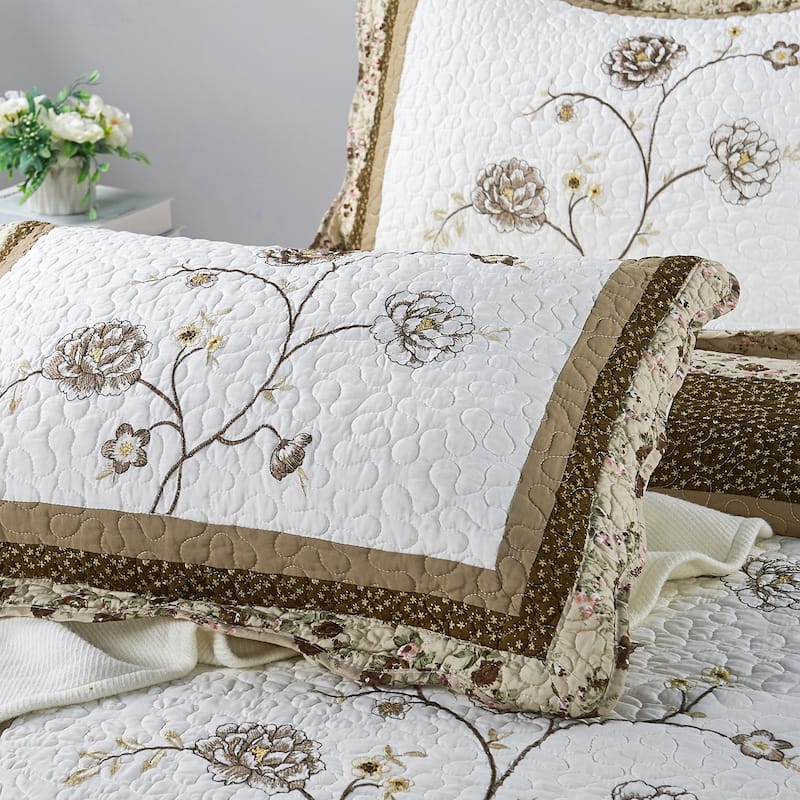 Serenta Dorset 3 Piece Bedspread Quilts Set