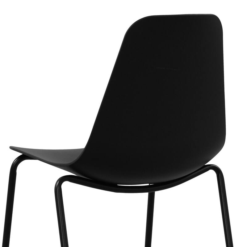 Poly & Bark Isla Stackable Dining Chair (Set of 4)