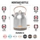 preview thumbnail 32 of 38, Haden Heritage 1.7 Liter Stainless Steel Electric Tea Kettle