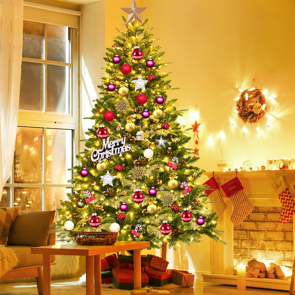2FT Tabletop Christmas Tree Battery Operated Mini Xmas Tree
