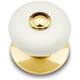 Option Polished Brass / White