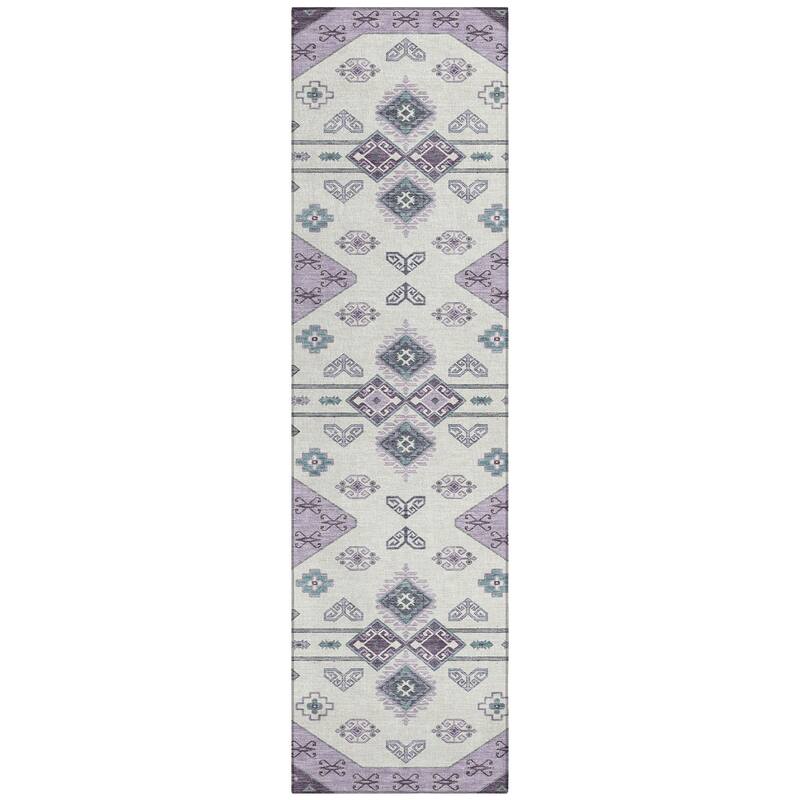 Machine Washable Indoor/ Outdoor Global Hiawatha Chantille Rug