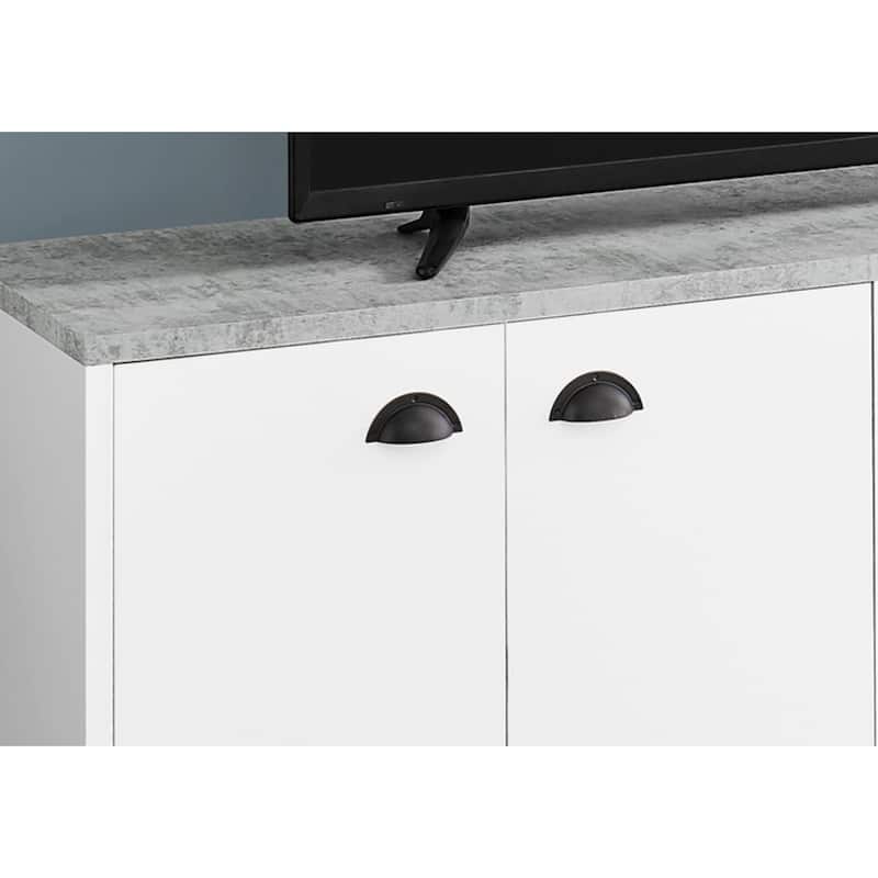 Tv Stand, 48 Inch, Console, Media Entertainment Center, Storage Cabinet