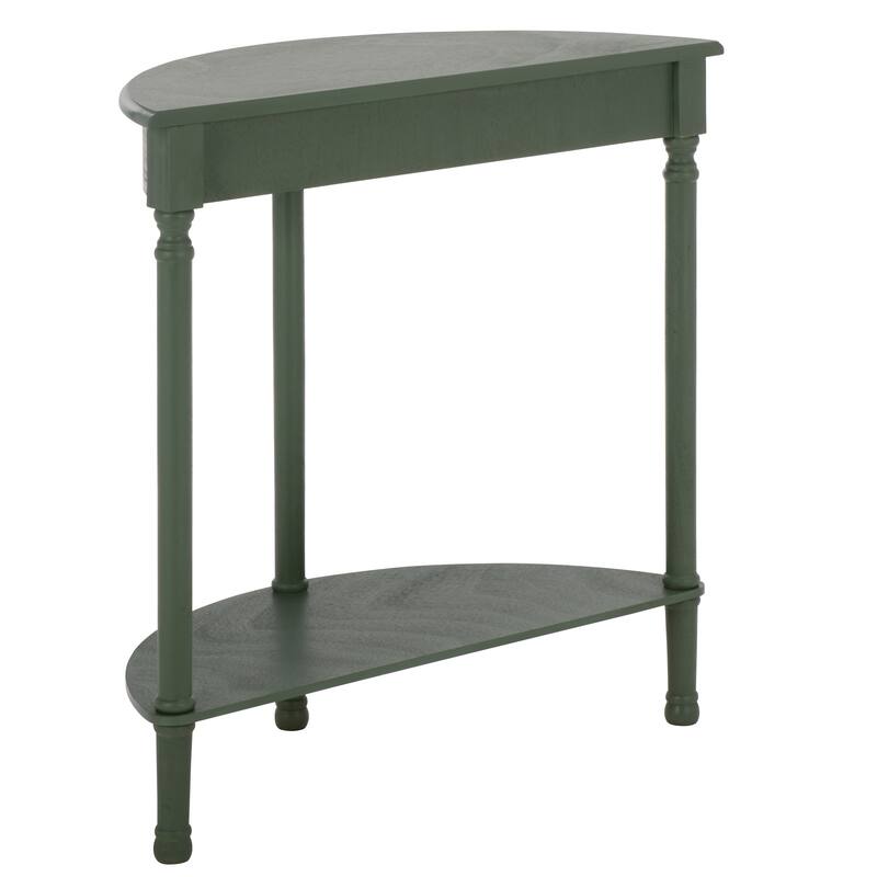 SAFAVIEH Veva Half Moon Console Table - 28" W x 11.8" L x 28" H - 28"W x 12"D x 28"H