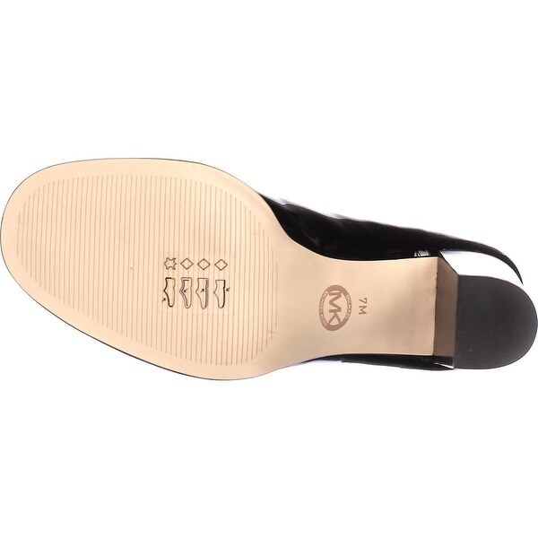 michael kors bayville loafer pumps black