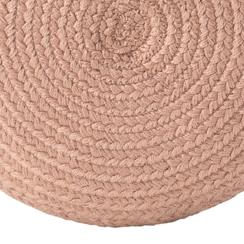 Santa Rosa Indoor and Outdoor Cylinder Pouf - 18"X18"X12"