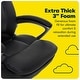 preview thumbnail 35 of 38, Serta Big and Tall Executive Office Chair, Bonded Leather
