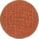 preview thumbnail 15 of 34, Hand-Tufted Thaxted Wool Area Rug Rust - 8' Round