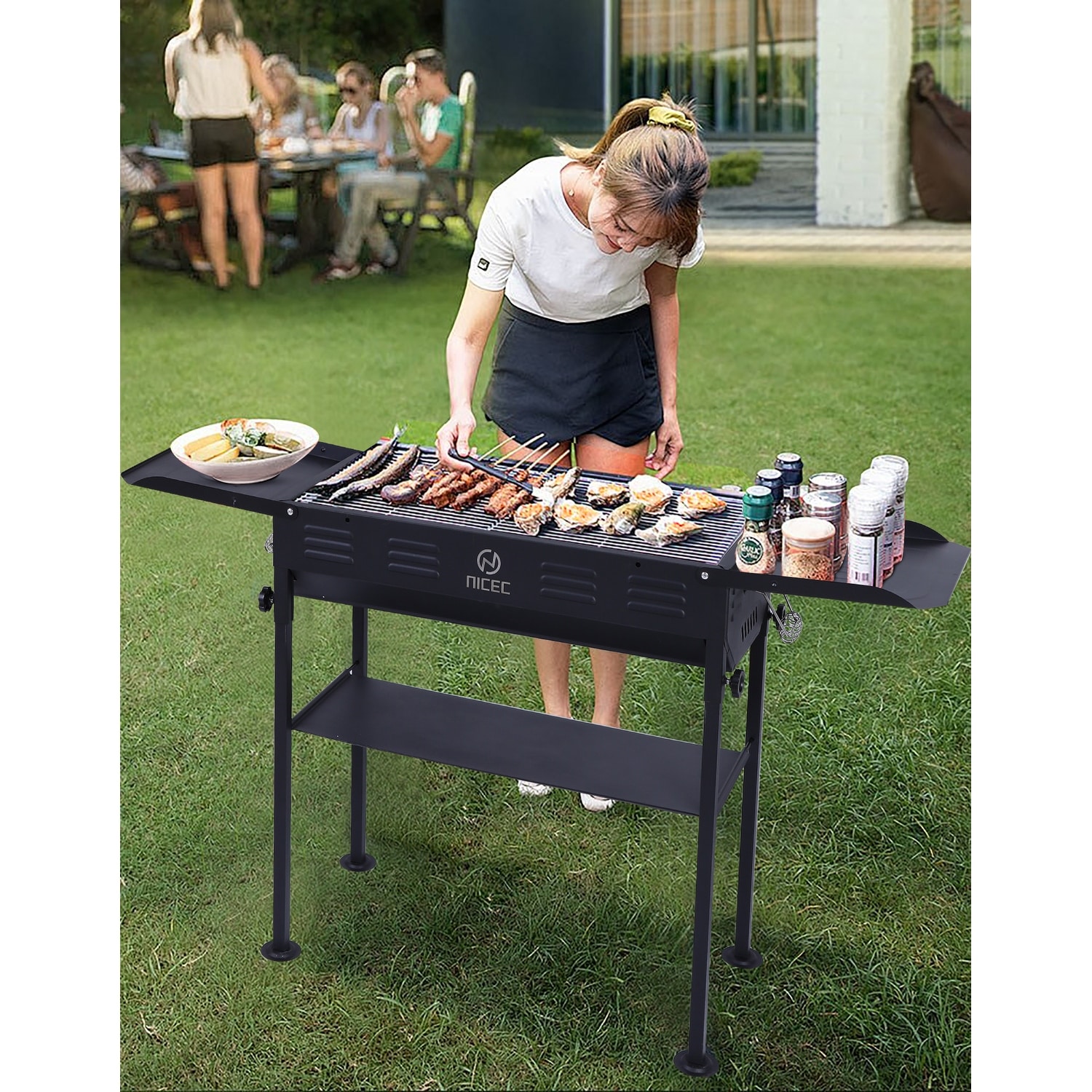 Portable rotisserie top