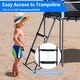 preview thumbnail 11 of 14, Yescom Universal 3 Step Trampoline Ladder with Wide Skid-Proof Steps Fit 15 FT or Larger Trampolines Kid Outdoor
