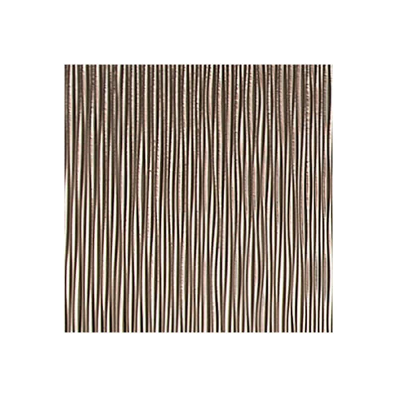 FASÄDE Ripple Vertical 4-foot x 8-foot PVC Wall Panel in Brushed Nickel