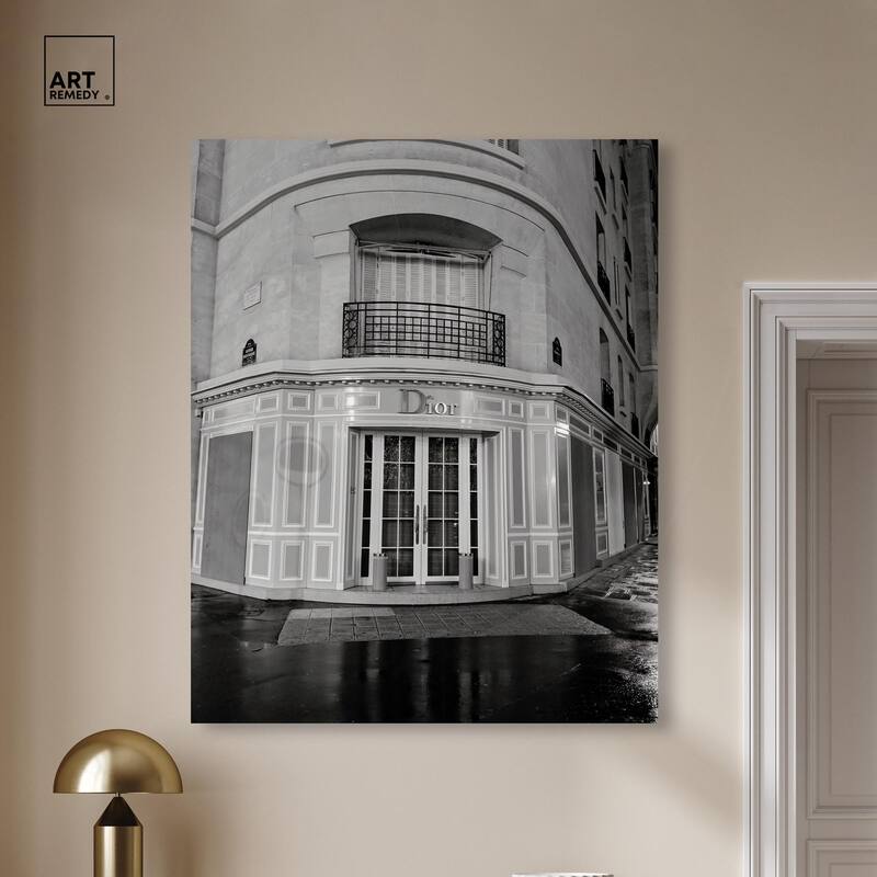 Couture Corner Canvas by Art Remedy, Gallery Wrapped
