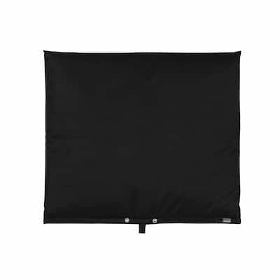 Modern Leisure Basics Outdoor Sprinkler Backflow Preventer Cover, 30 in. L x 26 in. H, Black